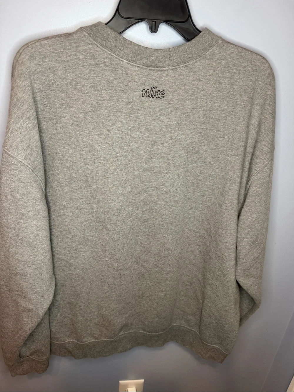 Nike Dri-Fir Get Fit Gray Crewneck Sweatshirt L